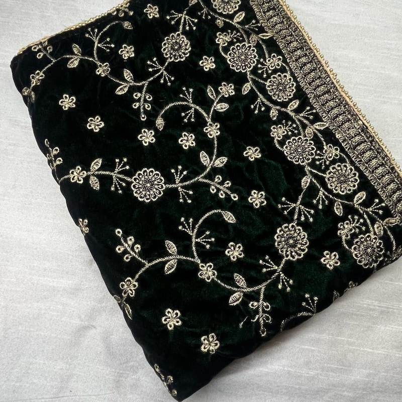 matching shawl for green dress