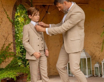 Summer suit, Groom wear Beige 2 piece Suit, Wedding Suit Groom wear and groomsmen suit birthday suit dinner suit men