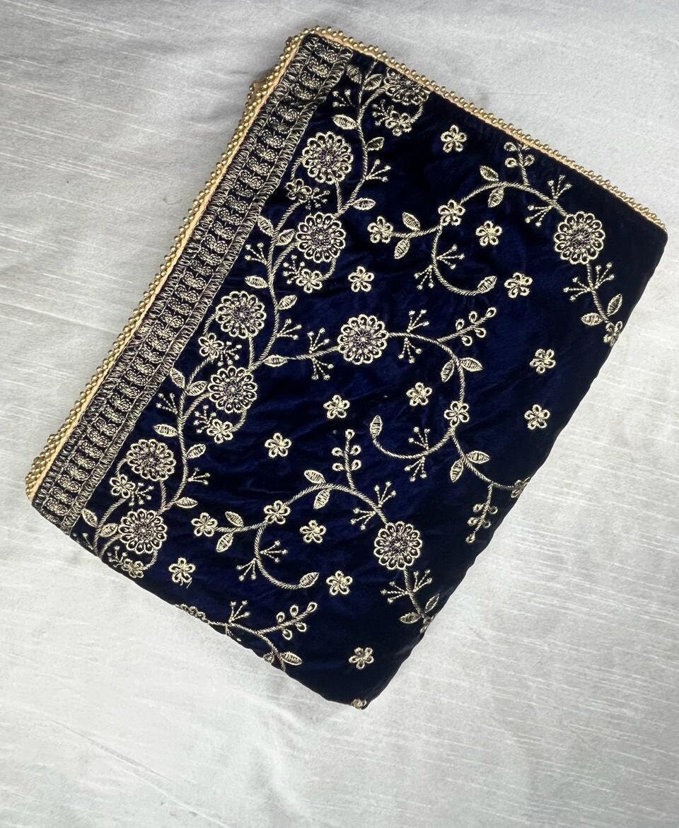 Nevy Blue Shawl for Groom, sherwani shawl, wedding shawl men, men shawl men, Indian Groom shawl, sherwani shawl, Groom wedding shawl,