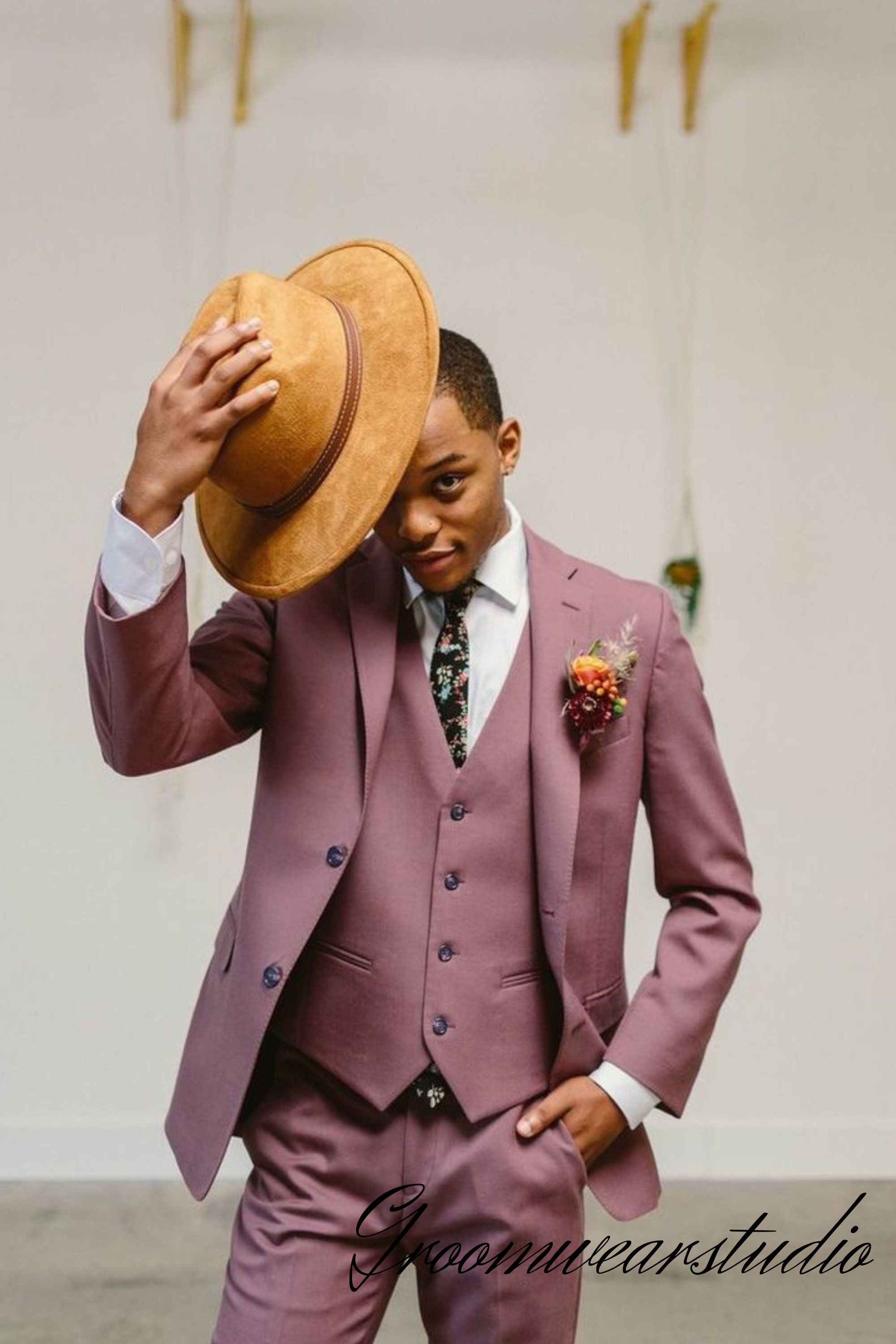 Registro Civil Terno Para Boda Civil Traje De Novio Informal Para