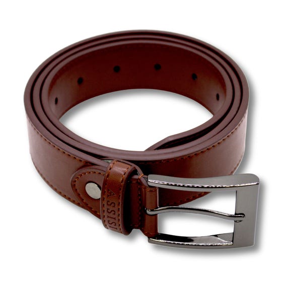 Vegan Leather Belt Brown Vegan Cork Belt for Men | Durable Eco-Friendly Fashion – Corkor main image 4