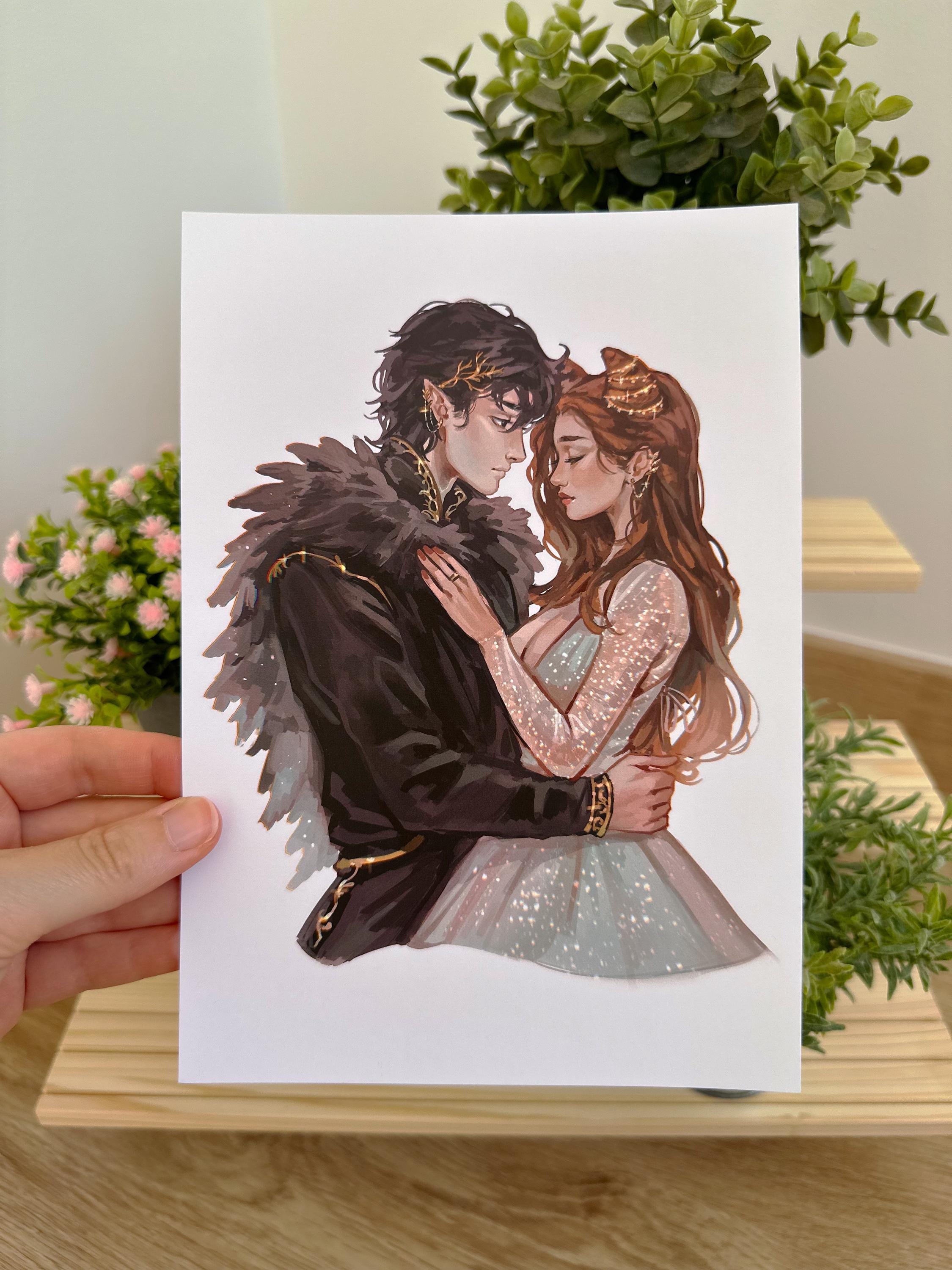 O PRÍNCIPE CRUEL Jude Duarte Cardan Greenbriar Jurdan Livro fandom Povo do  ar ilustração impressão mercadoria casal amor Inimigo para amantes - Etsy  Portugal
