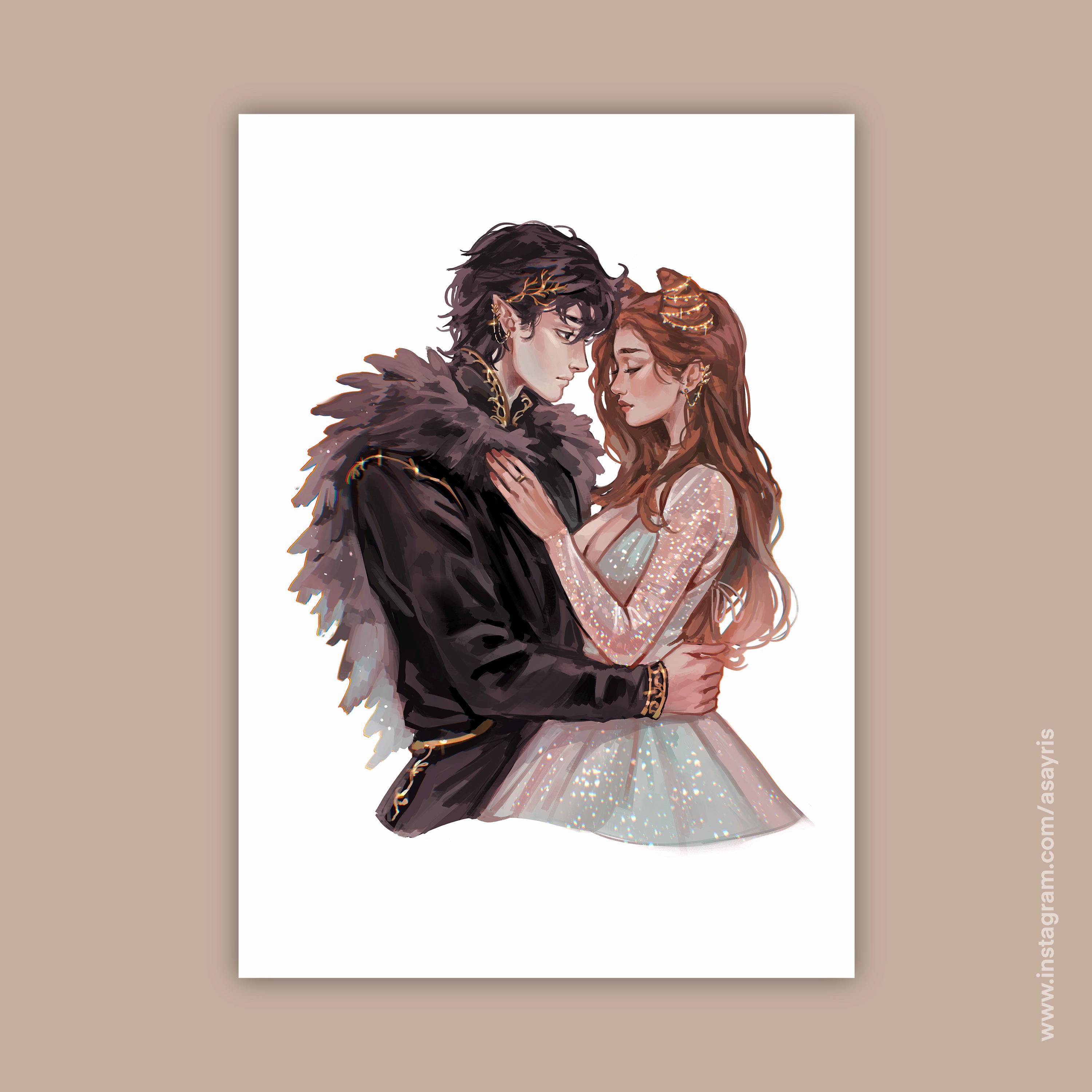 O PRÍNCIPE CRUEL Jude Duarte Cardan Greenbriar Jurdan Livro fandom Povo do  ar ilustração impressão mercadoria casal amor Inimigo para amantes - Etsy  Portugal