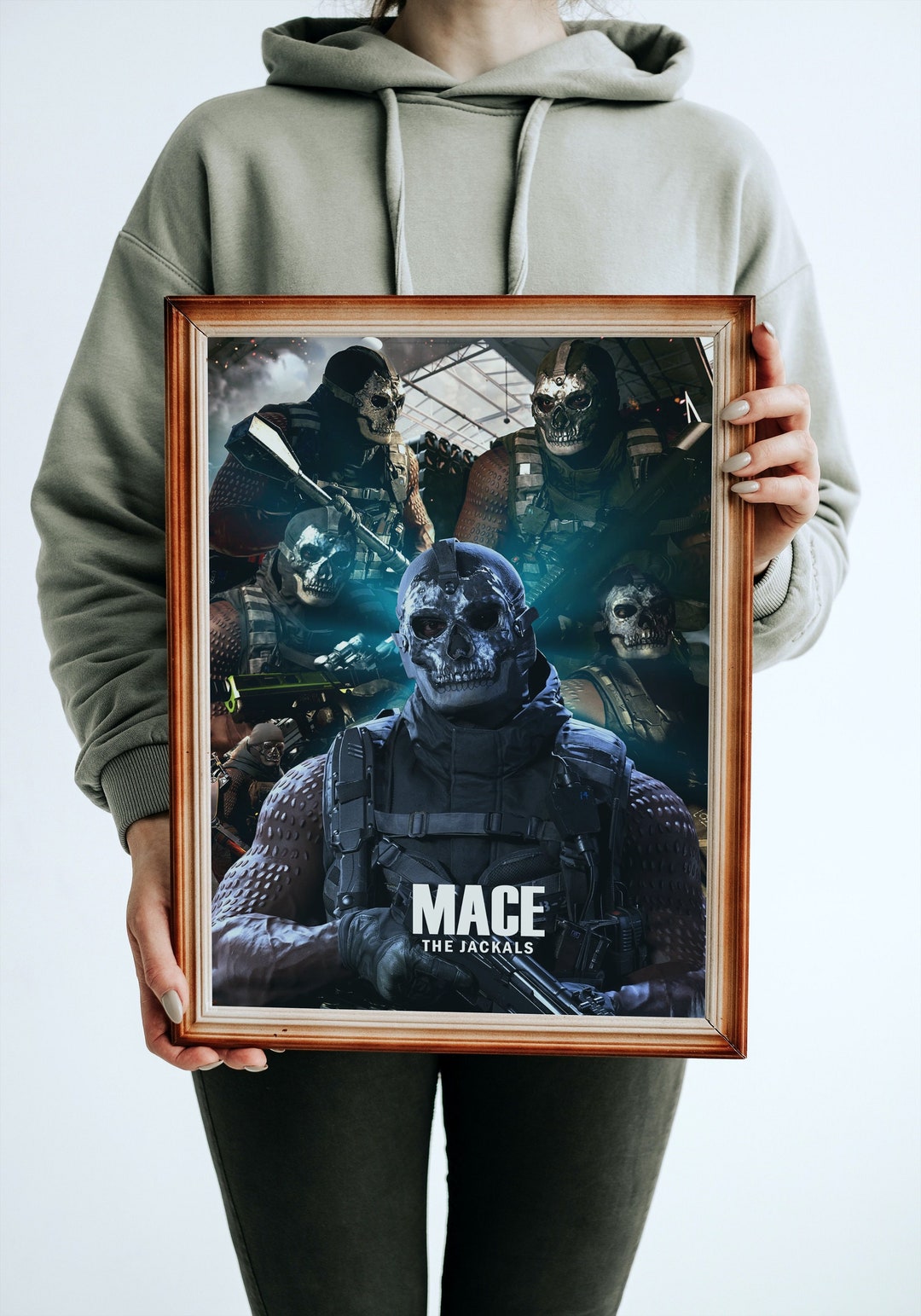 Mace Call of Duty Operator Digital Highquality Print Call of Duty