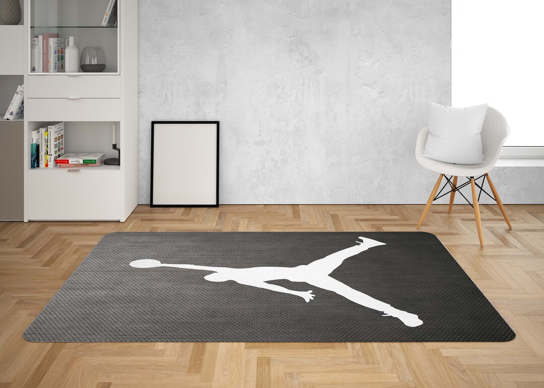 Michael Jordan Rug Nba Rug Playoff Rug Front Door Rug Mini Etsy