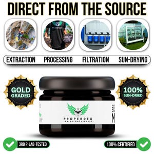15g Mumijo Resin | High Potency Himalayan Extract | Plant-Based Natural Energy | Clean Source | Pure Mineral Complex