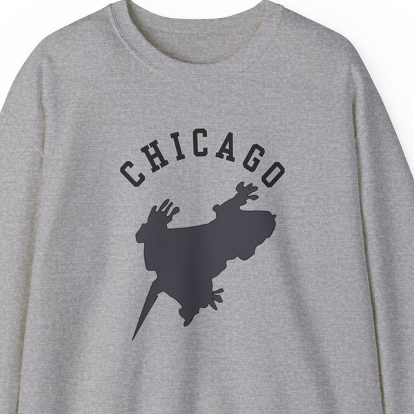 Rathole Chicago Crewneck Sweatshirt Chitown Rat hole Sweatshirt Funny gift Travel Chicago lovers Fun Gift for all Fun Valentines gift