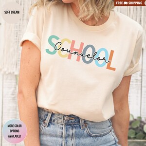 School Counselor Shirt: Back To School Staff Gift