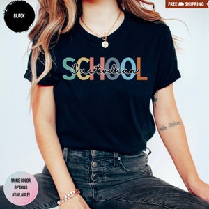 School Custodian Shirt: Unisex Bella Canvas Tee, School Staff Gift