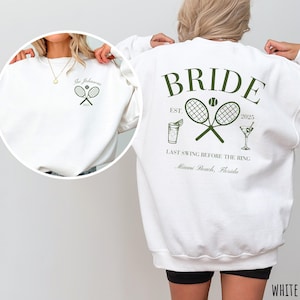 Country Club Tennis Bachelorette Party Shirt: Luxury Bridal Party Tee