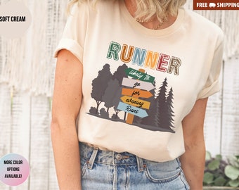 Runner T-Shirt: Evening Runs, Fitness Gift