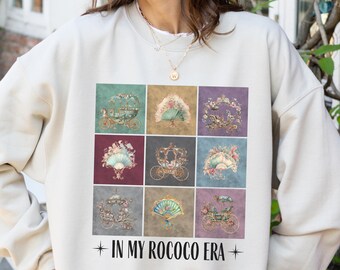 Rococo Era Shirt: Marie Antoinette Luxury Merch