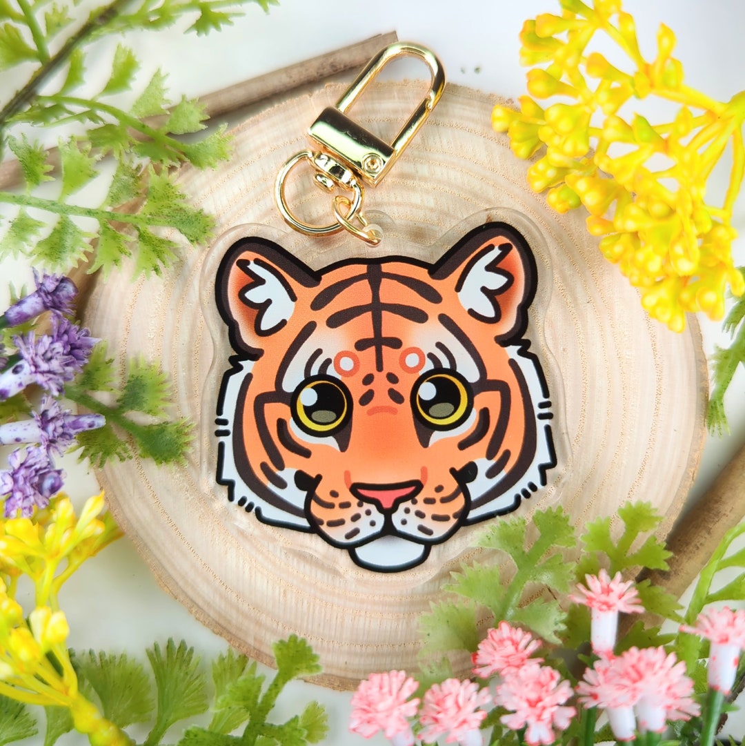 SATTCHI バッグチャーム・キーチェーン Orange Cat Turkey Charm Leadigol Women Cat Keychain Charms, Cute Shy Cat Keychains