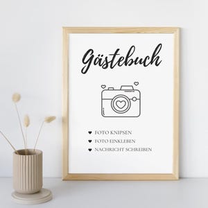 Wedding Guest Book Sign, Photo Guest Book, DIGITAL Product