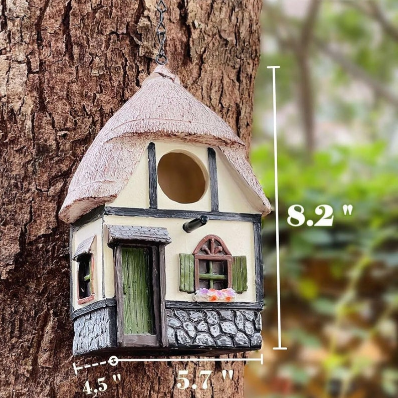 Premium Hanging Bird Houses for Outdoors Waterproof - Etsy