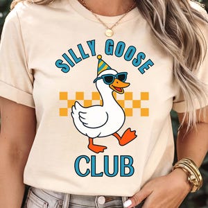 Silly Goose Club Png, Goose Shirt Png, Funny Shirt Png, Silly Goose Png, Digital Download, PNG