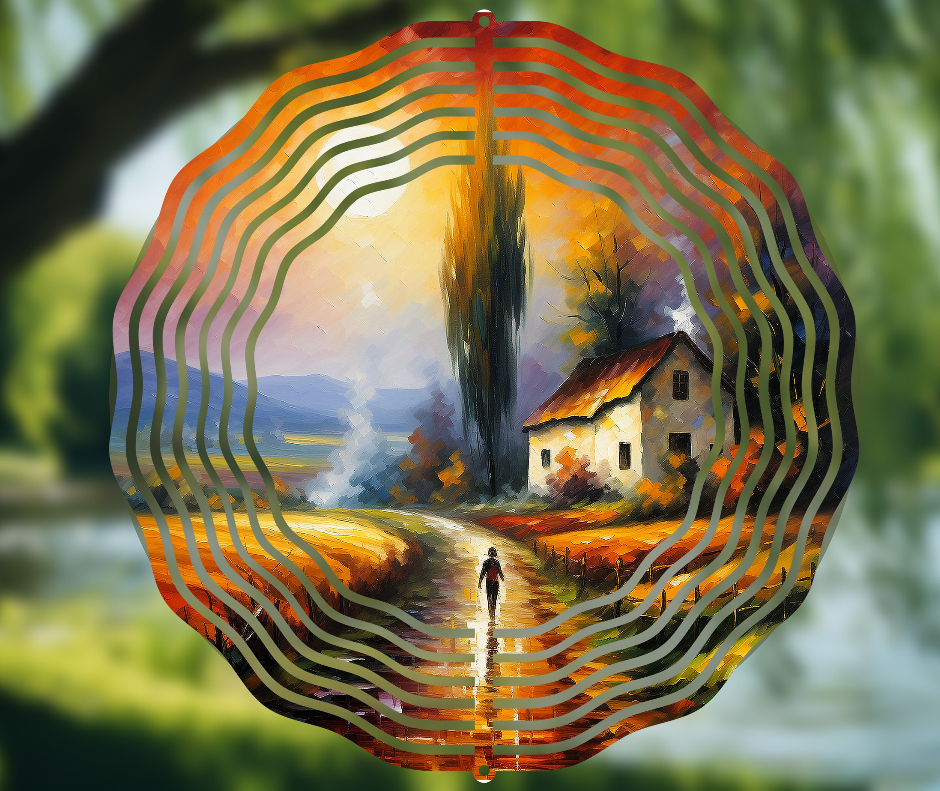 Alcohol Ink PNG, Wind Spinner Design, Sublimation PNG, High Resolution ...