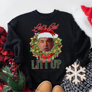 Premium Louis Litt tis the season to get litt up Christmas shirt