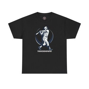 Camiseta de jugador de béisbol Touchdown, regalo deportivo divertido