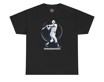 Touchdown Baseball Player T-Shirt, Funny Sports Gift