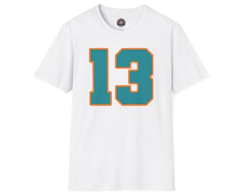 Dan Marino Homage T-Shirt, Retro Miami Football Fan Gift