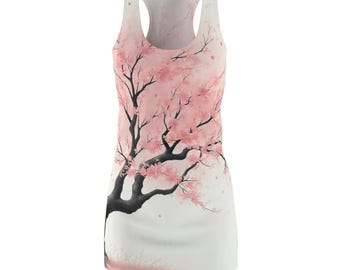 Einzigartiges Kirschblüten-Kleid: Frühlingshaftes Style-Statement. Unisex? ok.