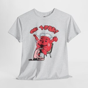 Oh Yeah Surprise - Camiseta unisex de algodón pesado, camiseta, ropa, camiseta gráfica divertida, camiseta retro, Kool Aid Man vintage.
