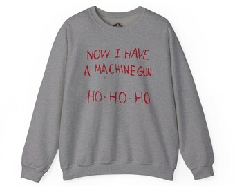 Die Hard Inspired Sweatshirt, Bruce Willis Fan Gift, Unisex Crewneck Jumper, cotton.