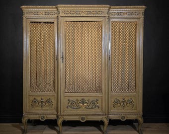 Kleiderschrank/Bücherregal aus der Zeit Napoleons III.