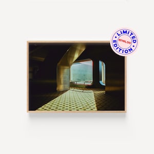 Analogfotografie "Ambient" - Premium-Matt-Druck | Fotoabzug ungerahmt Wandkunst Wanddruck Vintage Retro Analog | Wohnzimmer Büro Küche Bar