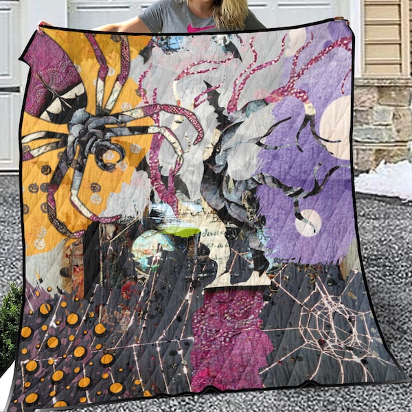 Halloween Quilt, leicht & atmungsaktiv