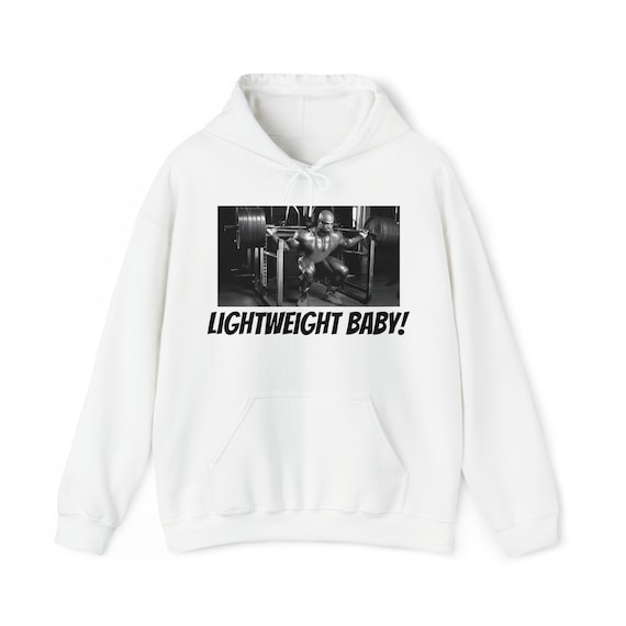 Ronnie Coleman Lightweight Baby Motivation Hoodie Lifting Hoodie