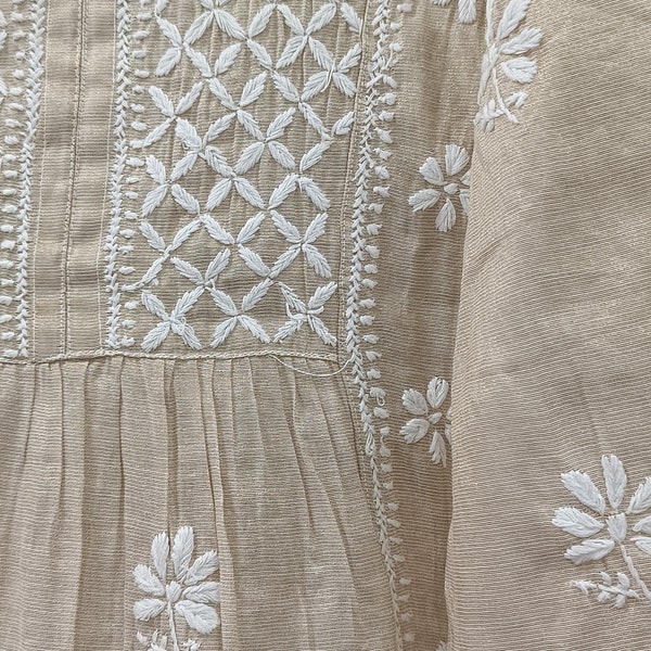 Handmade Chikankari Kurti