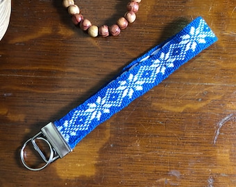 Handwoven Keychain | Boho | Lanyard | Wristlet | Key Fob