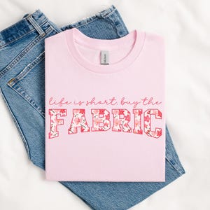 Funny Quilting T-Shirt, Quilter T-Shirt, Gift For Quilting Lover, Gift For Quilt Maker, Floral Sewing Tee, Sewing Lover Gift, Seamstress Tee