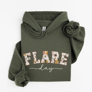 Flare Day Hoodie Sweatshirt, Floral Chronic Illness Shirt, Invisible Illness, Hidden Disability, Chronic Pain Shirt, Autoimmune Disease