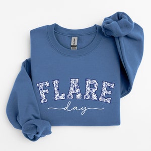 Flare Day Crewneck Sweatshirt, Toile Chronic Illness Shirt, Invisible Illness, Hidden Disability, Chronic Pain Shirt, Autoimmune Disease