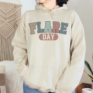 Flare Day Hoodie Sweatshirt, Retro Chronic Illness Sweatshirt, Invisible Illness, Hidden Disability, Chronic Pain Shirt, Autoimmune Disease