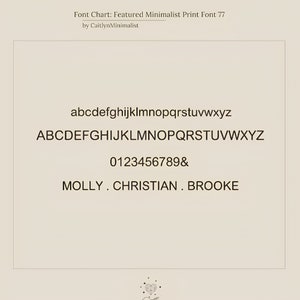Buchstabenkette von EKEjewelrystore Minimalist Namenskette Perfekt für Deinen Minimalistischen Look Geschenke für Mama Bild 6