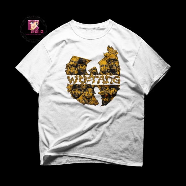 Limitiertes Wu-Tang T-shirt - Wu-Tang Clan Shirt - Wutang Fan Merch - RZA Tshirt - Ghostface Killah Fan Tee - Hip Hop Tshirt - MEthod Man Shirt