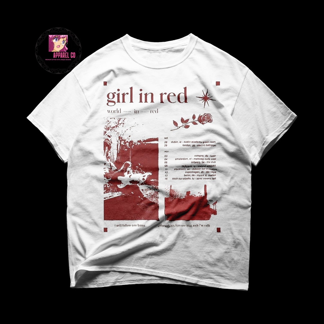 Limited Girl in Red Tee Girl in Red Tshirt Girl in Red Merch Girl in Red Album Tee Lana Del Rey