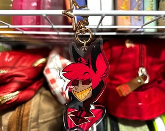 Alastor (hh - hazbin hotel) keychain