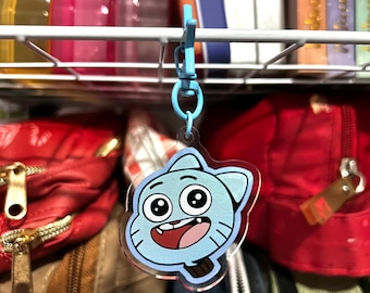 Preorder - Hand Drawn Gumball Keychain – The World of Gumball