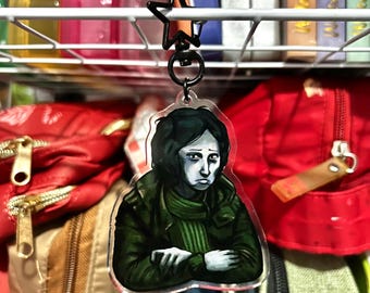 Preorder Coatguy (ninah - no I’m not a human) keychain