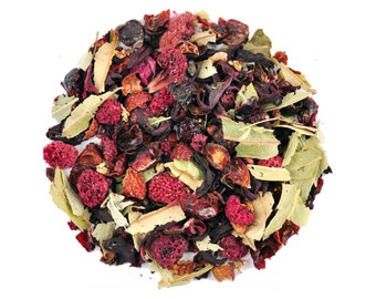 Raspberry Linden Tea - For Cold and Cool Evenings