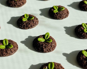 Aretes de piedra y flores. Accesorios para ropa de Primavera.