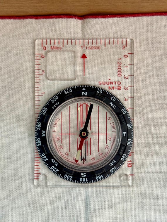 Vintage Suunto M2 Compass: Hiking, Camping Navigation New