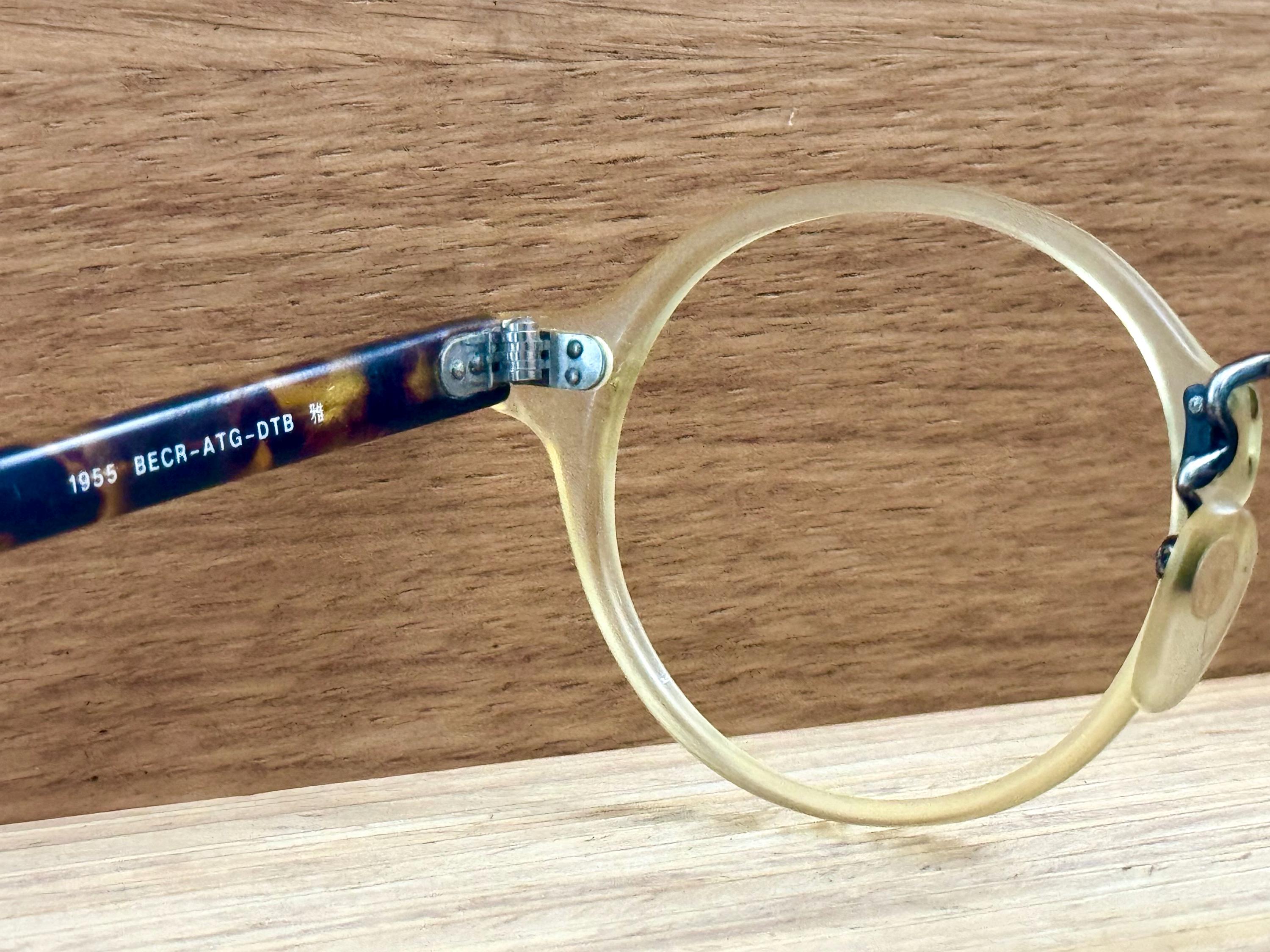 Vintage Original Oliver Peoples 1955 Becr Dtb Eyeglasses Made in 