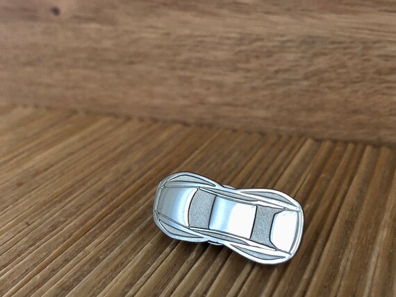 Audi Pinback Sports Car Race Car Lapel Pin Badge - image 3
