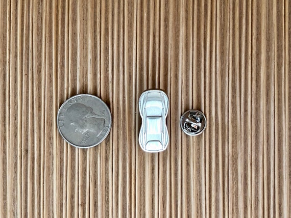 Audi Pinback Sports Car Race Car Lapel Pin Badge - image 4
